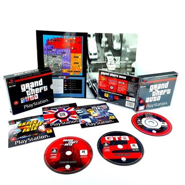 GRAND THEFT AUTO COLLECTOR'S EDITION 1 2 PS1 PSX PAL АНГЛИЙСКОЕ ИЗДАНИЕ ENG