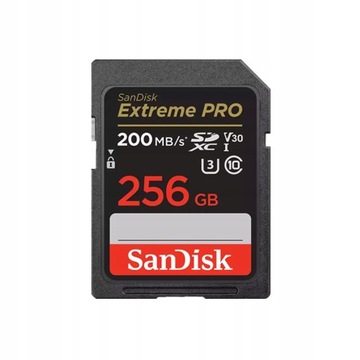 SanDisk SD Card Extreme PRO 256GB