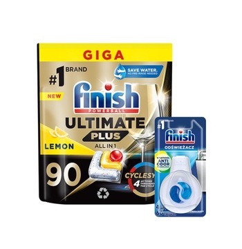 FINISH Ultimate Plus капсулы посудомоечная машина 90 + аромат