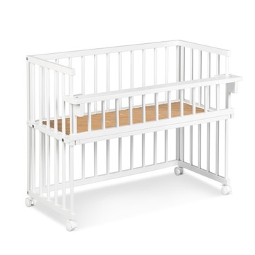Детская кроватка детская мебель Piccolino белый 90x40 см