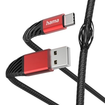 Кабель USB C для зарядки телефону Hama міцний