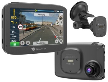 Навигатор 2в1 Navitel RE 5 DUAL GPS 47 карта Full HD 5 " TFT