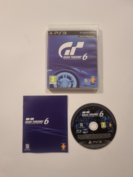 Gran Turismo 6 The real driving simulator Sony PlayStation 3 PS3