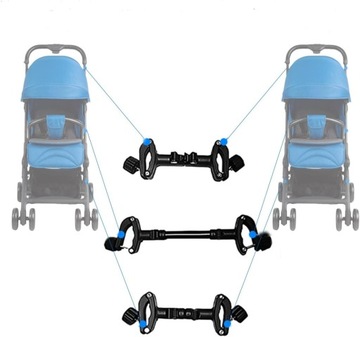 Ruspela подвійні роз'єми для дитячих колясок