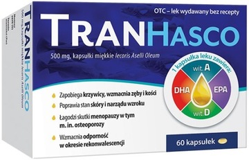 Tran HASCO препарат імунітет 500 мг 60 капсул