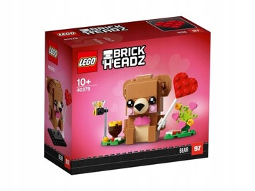 LEGO BrickHeadz 40379-плюшевый мишка ко Дню Святого Валентина