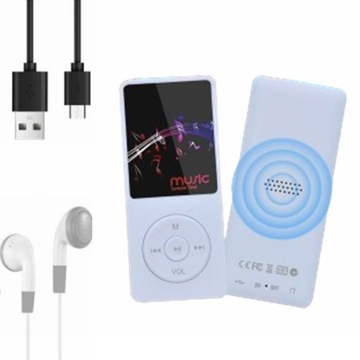 MP4 MP3 ПЛЕЄР 16 ГБ BLUETOOTH 5,0 HIFI СТЕРЕО + НАВУШНИКИ