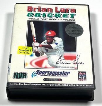 Brian Lara Cricket Sega Mega Drive