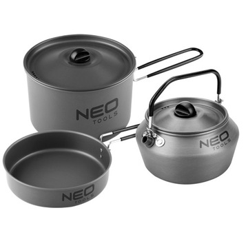 NEO 63-145 походная посуда 3в1 для кемпинга