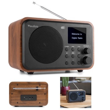 Radio cyfrowe mobilne DAB+ FM BT USB akumulator