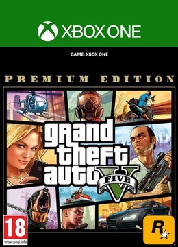 Grand Theft Auto V (GTA 5) преміум видання XBOX ONE / SERIES x / S ключ