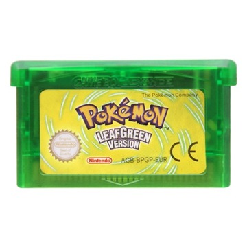 Pokémon LeafGreen Gameboy Advance EUR Version