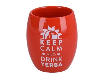 MATERO керамический KEEP CALM оранжевый 200ml