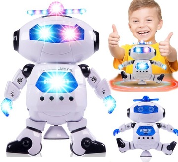 ТАНЦУЮЩИЙ РОБОТ 360 ИНТЕРАКТИВНАЯ ANDROID LED ИГРА