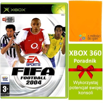 Уникальный для XBOX CLASSIC FIFA FOOTBALL 2004 играйте в ретро Файф