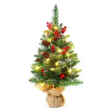 18 Inches Mini Christmas Trees Battery Operated