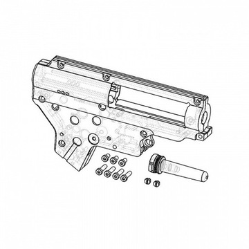 Ретро Arms-CNC gearbox v. 2 (8mm) - QSC