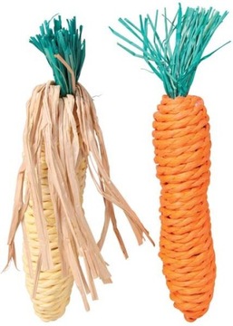 Соломенная кукуруза и морковь Трикси