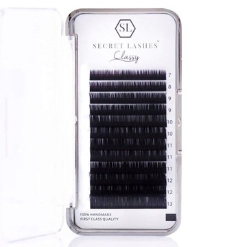 Вії Secret Lashes Classy Mix D, 0,10, 8-14 мм