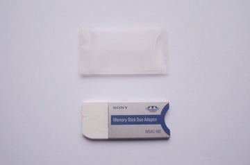 Адаптер Memory Stick Pro DUO для MS PRO от Sony + пластиковый чехол St. IDEAL