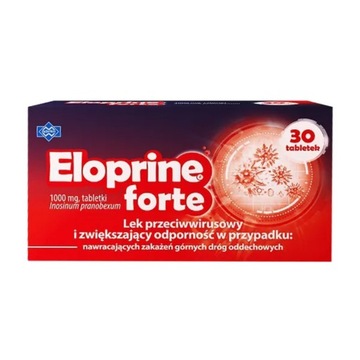 ЕЛОПРІН Форте 1000 мг противірусний препарат 30 шт.