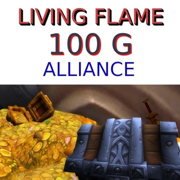 LIVING FLAME 100 GOLD ALLIANCE ALLY SEASON OF DISCOVERY SOD