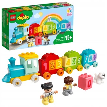 LEGO DUPLO 10954 НАВЧАЛЬНИЙ ЛОКОМОТИВ CIUCHCIA