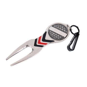 Маркер для мяча для гольфа Pitch Mark Green Repair Tool портативный