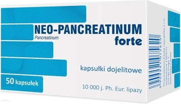 Neo-Pancreatinum Forte 10000j., 50 капсул