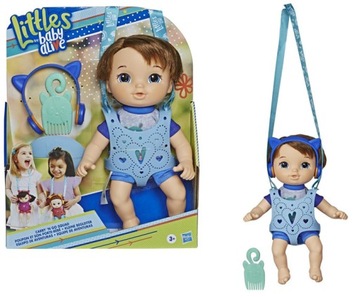 LITTLES Baby ALIVE лялька хлопчик кенгуру E7178