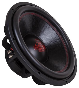 Kicx Gorilla Bass E15-НЧ-динамік 38см 15 дюймів 1200 Вт RMS 2x2 ом