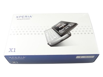 100% новий оригінальний SONY ERICSSON XPERIA X1 чорний