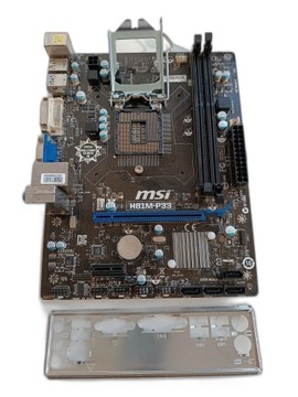 pg149 материнська плата Msi h81m-p33 1150