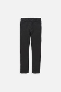 Штани для дівчаток джинсові чорні 128 Coccodrillo