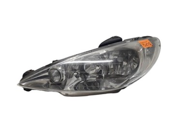 PEUGEOT 206 01-09 LAMPA LEWY PRZÓD 9628666880