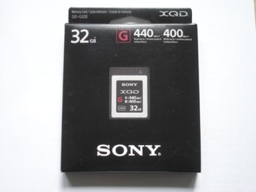 SONY КАРТА ПАМЯТИ XQD 32 ГБ