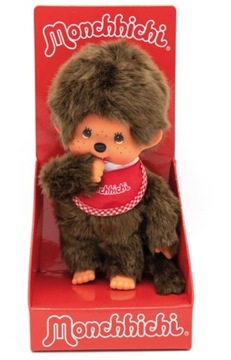 MONCHHICHI 255010 МАЛЬЧИК В КРАСНОМ НАГРУДНИКЕ