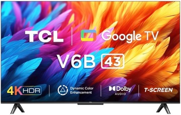 Телевізор TCL 55v6b 55 " LED 4K UHD Google TV