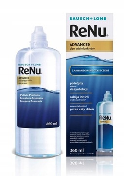 Жидкость для линз Renium Advanced 360 мл + 2 x 60 мл бесплатно