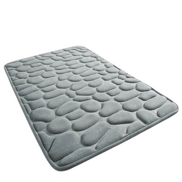 Быстросохнущий коврик для ванной комнаты из мягкого камня 40x60
