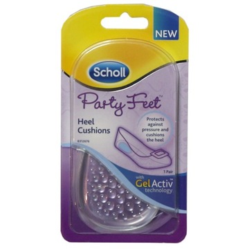 Scholl Party Feet Heel Cushions гелеві подушки під п'яти 1 пара