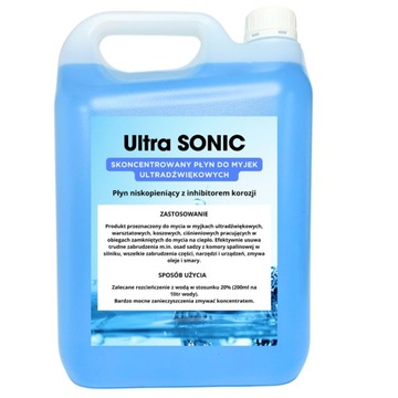 Концентрат рідини для ультразвукового очищувача Ultra SONIC 5L