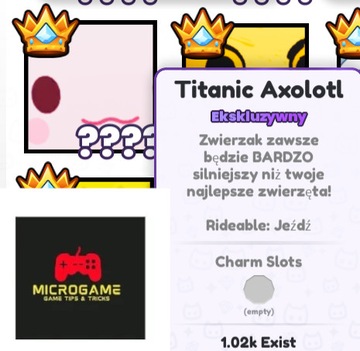PS99-TITANIC AXOLOTL orange
