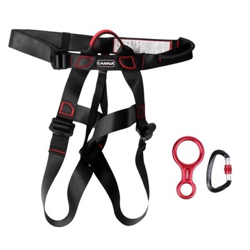 Half Body Climbing Harness Belay Carabiner