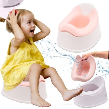 Детский горшок нескользящий со съемным картриджем стабильный Sun Baby