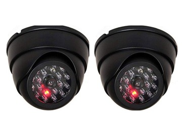 Манекен камери безпеки про & В з миготливим світлодіодом 2 шт
