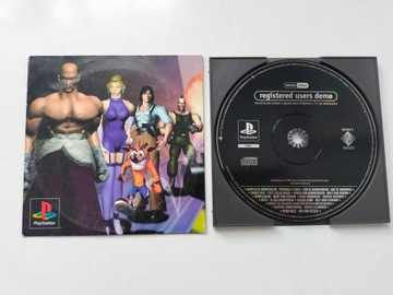 REGISTERED USERS ДЕМО PSX PS1 SCED 01636