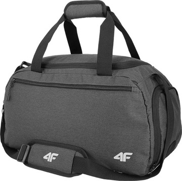 Спортивна Дорожня сумка 4F AW23 bagu050 темно-сірий