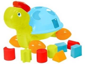 Навчальна іграшка для малюків Черепаха 12m + MOCHTOYS