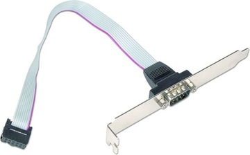 Додатковий порт RS232 DB9M на оселедці Gembird CCDB9RECEPTACLE